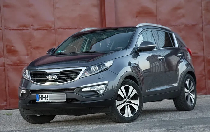 Kia Sportage cena 45999 przebieg: 223000, rok produkcji 2012 z Elbląg małe 781